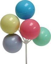 Large Balloon Clusters Pastel Colors - 36 Count
