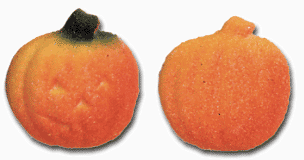 Edible Pumpkins with Faces 288 pcs
