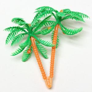 Twin Tropical Palm Trees -3" - 12 Count or 144 Count