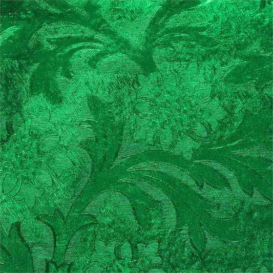 Emerald Green Embossed Florist Foil Wrap, 20" x 50'