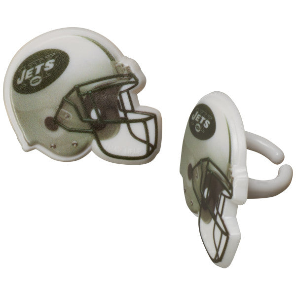 NFL Team Helmet Cupcake Rings - 144 ct