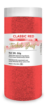 Tinker Dust Edible Glitter Refill Jar- Classic Red