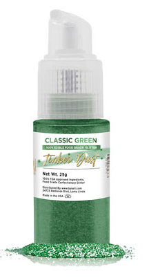 Tinker Dust Edible Glitter Spray Pump Bottle- Classic Green