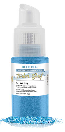 Tinker Dust Edible Glitter Spray Pump Bottle- Deep Blue