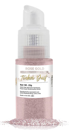 Tinker Dust Edible Glitter Spray Pump Bottle- Rose Gold