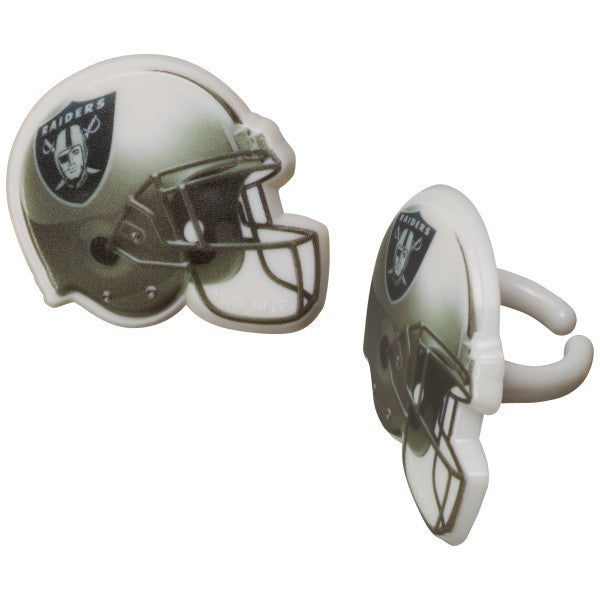 NFL Team Helmet Cupcake Rings - 144 ct