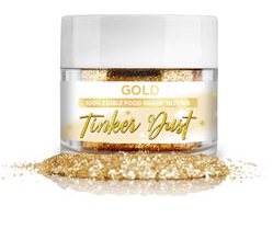 Buy Bright Gold Tinker Dust Food Grade Edible Glitter