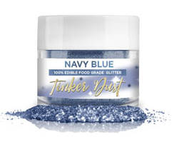 Tinker Dust Edible Glitter- 5 grams - Navy Blue