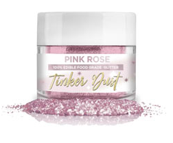 Tinker Dust Edible Glitter- 5 grams - Pink Rose