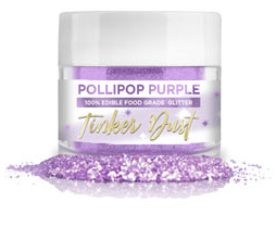 Tinker Dust Edible Glitter- 5 grams - Pollipop Purple