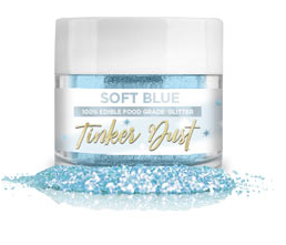 Tinker Dust Edible Glitter- 5 grams - Soft Blue