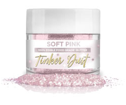 Tinker Dust Edible Glitter- 5 grams - Soft Pink