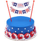 Stars and Stripes Forever Banner Banner Layon 6pcs