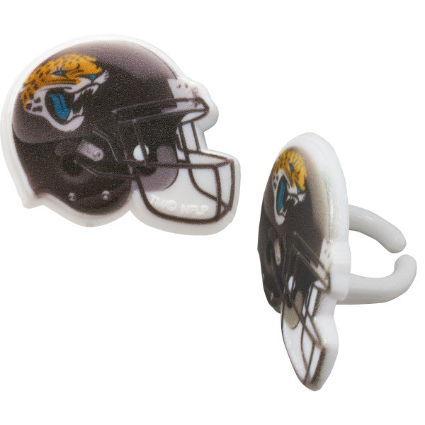 NFL Team Helmet Cupcake Rings - 144 ct